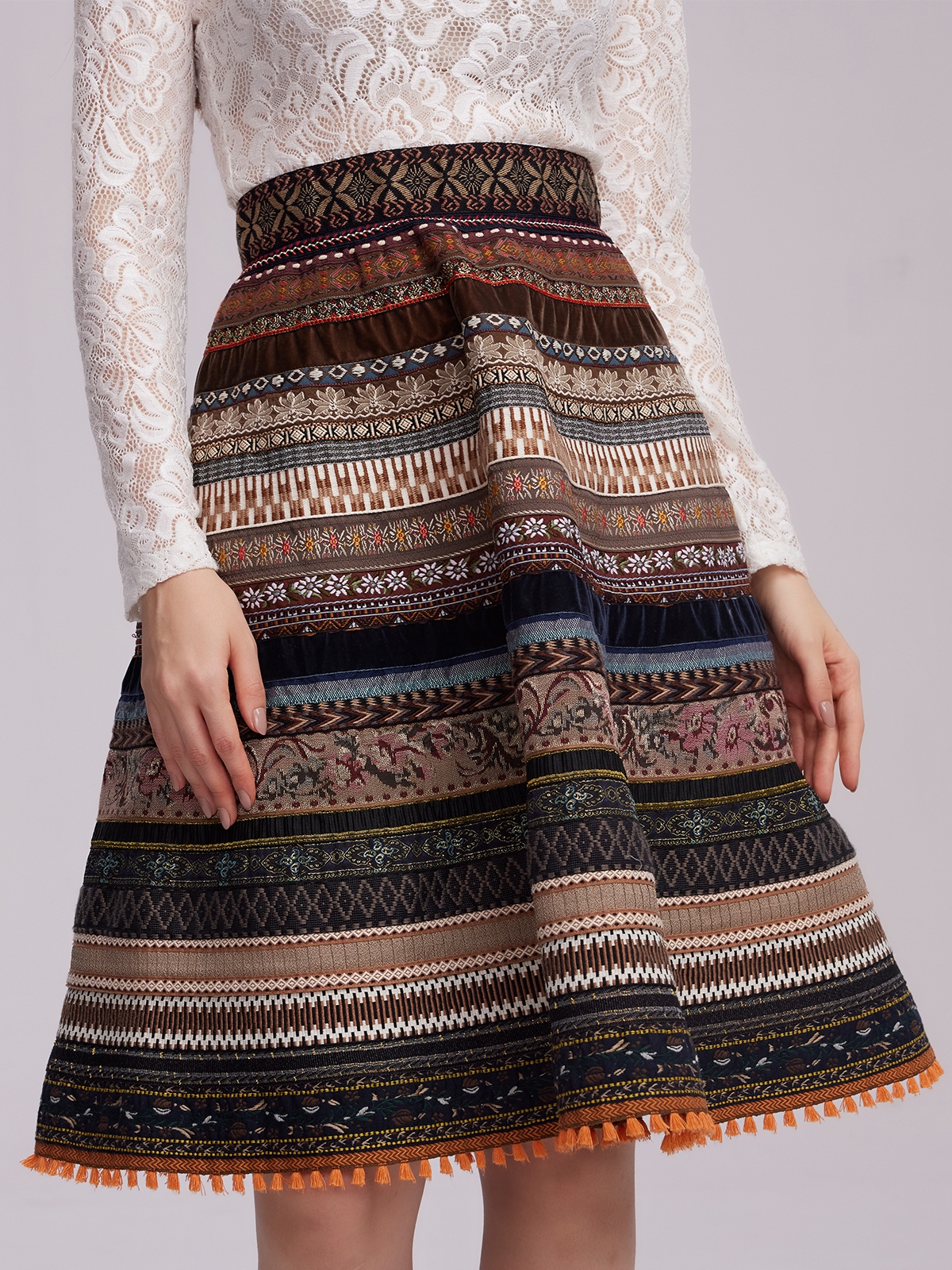 Dirndl mit perfekt sitzendem Ausschnitt
